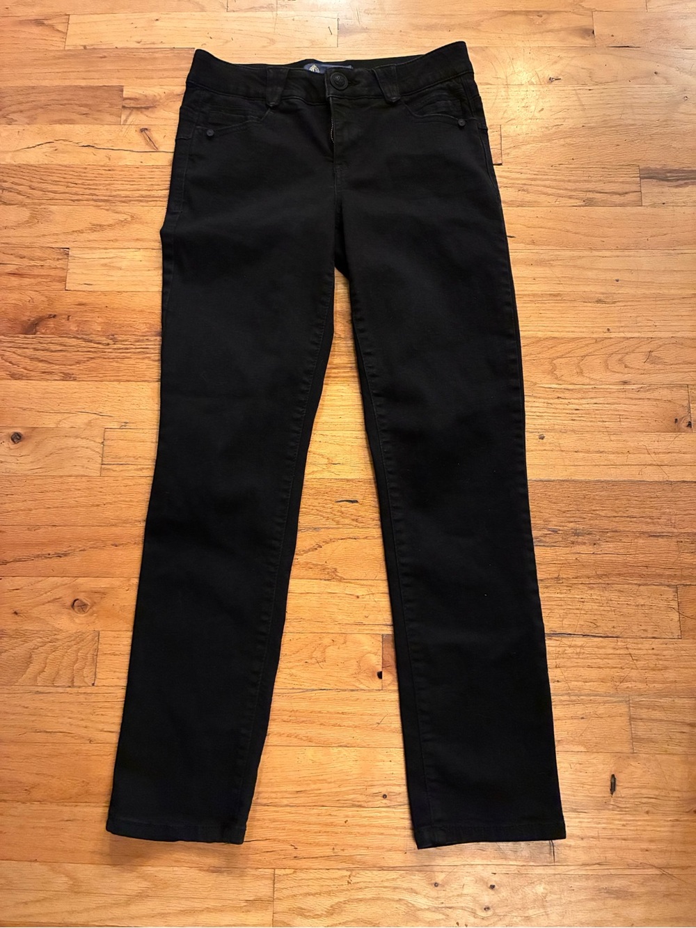 Democracy Black Straight Leg Pants